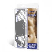 Кольцо на член и мошонку Cock Ring With 2  Ball Stretcher And Optional Weight Ring - BlueLine - в Твери купить с доставкой