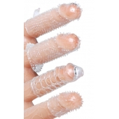 Набор из 4 насадок на член Pleasured Penis Enhancement Sleeve 4 Pack - XR Brands - в Твери купить с доставкой