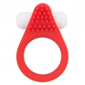 Красное эрекционное кольцо LIT-UP SILICONE STIMU RING 1 RED - Dream Toys - в Твери купить с доставкой
