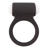 Чёрное эрекционное виброкольцо LIT-UP SILICONE STIMU RING 3 BLACK - Dream Toys - в Твери купить с доставкой