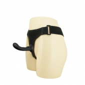 Страпон с изогнутой головкой Ultra Harness Curvy Dildo - 15,8 см. - Baile - купить с доставкой в Твери