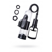 Вакуумная помпа A-toys с вибропулей и эрекционными кольцами - A-toys - в Твери купить с доставкой