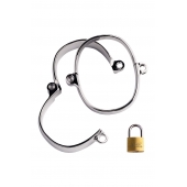 Металлический наручники с замком - ToyFa - купить с доставкой в Твери