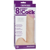 Ультрареалистичная насадка для трусиков Vac-U-Lock 8  ULTRASKYN Cock - 20,57 см. - Doc Johnson - купить с доставкой в Твери
