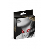 Красный чокер с замком в форме сердца - Bijoux Pour Toi - купить с доставкой в Твери