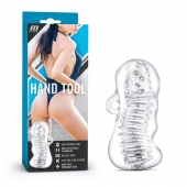 Прозрачный мастурбатор M for Men Hand Tool - Blush Novelties - в Твери купить с доставкой