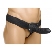 Полый страпон Erection Assist - 15,2 см. - XR Brands - купить с доставкой в Твери