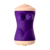 Двухсторонний мастурбатор JOS YARA в фиолетовой колбе - JOS - в Твери купить с доставкой