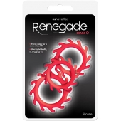 Набор из 3 красных эрекционных колец Renegade Gears - NS Novelties - в Твери купить с доставкой