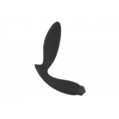 Чёрный вибростимулятор простаты Sex Expert Vibe Pleasure - Sex Expert - в Твери купить с доставкой