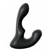 Черный анальный вибростимулятор P-Spot Milker - 14 см. - Pipedream - в Твери купить с доставкой