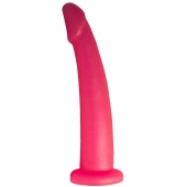 Розовый стимулятор простаты из геля - 18 см. - LOVETOY (А-Полимер) - в Твери купить с доставкой