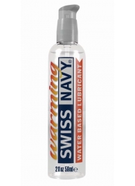 Разогревающий лубрикант на водной основе Swiss Navy Warming Lube - 59 мл. - Swiss navy - купить с доставкой в Твери