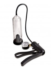 Вакуумная мужская помпа с датчиком давления Pro-Gauge Power Pump - Pipedream - в Твери купить с доставкой