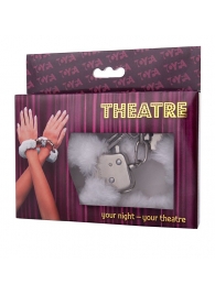 Наручники с белой меховой опушкой - ToyFa - купить с доставкой в Твери