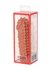 Телесная насадка на фаллос с бугорками KOKOS Extreme Sleeve 10 - 15,8 см. - KOKOS - в Твери купить с доставкой