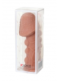Насадка на фаллос с пузыриками, венками и ребристостью KOKOS Extreme Sleeve 09 - 12,7 см. - KOKOS - в Твери купить с доставкой