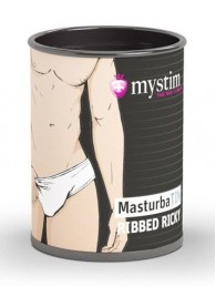 Компактный мастурбатор MasturbaTIN Ribbed Ricky - MyStim - в Твери купить с доставкой