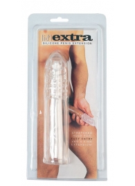 Насадка-удлинитель из прозрачного силикона LIDL EXTRA SILICONE PENIS EXTENSION - Seven Creations - в Твери купить с доставкой