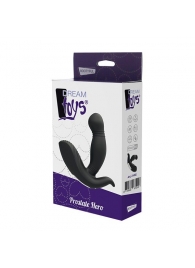 Черный вибромассажер простаты PROSTATE HERO - Dream Toys - в Твери купить с доставкой