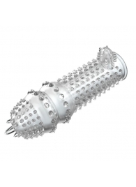Закрытая прозрачная насадка Crystal sleeve - 14,2 см. - Erowoman-Eroman - в Твери купить с доставкой