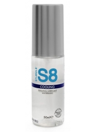 Охлаждающий лубрикант на водной основе S8 Cooling Lube - 50 мл. - Stimul8 - купить с доставкой в Твери