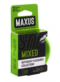 Презервативы в железном кейсе MAXUS Mixed - 3 шт. - Maxus - купить с доставкой в Твери