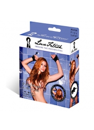 Наручники с присосками Sexy Suction - Lux Fetish - купить с доставкой в Твери