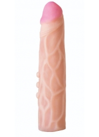 Насадка Harness с коннектором RED LINE - 21,5 см. - LOVETOY (А-Полимер) - купить с доставкой в Твери