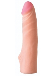 Телесная насадка на Harness с коннектором RED LINE  - 19,5 см. - LOVETOY (А-Полимер) - купить с доставкой в Твери