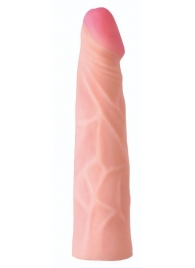 Телесная насадка на Harness с коннектором RED LINE - 19 см. - LOVETOY (А-Полимер) - купить с доставкой в Твери