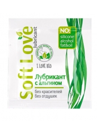 Пробник лубриканта на водной основе Soft Love - 3 гр. - Биоритм - купить с доставкой в Твери