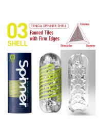 Мастурбатор SPINNER Shell - Tenga - в Твери купить с доставкой