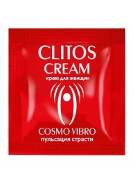 Пробник возбуждающего крема для женщин Clitos Cream - 1,5 гр. - Биоритм - купить с доставкой в Твери