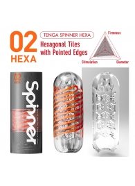 Мастурбатор SPINNER Hexa - Tenga - в Твери купить с доставкой
