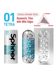 Мастурбатор SPINNER Tetra - Tenga - в Твери купить с доставкой