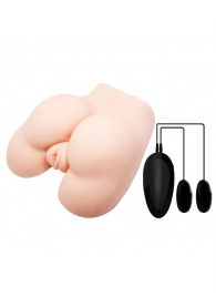 Пышная попка с двумя входами и вибрацией - Baile - в Твери купить с доставкой