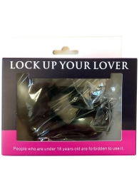 Черные меховые наручники Love с ключиками - Baile - купить с доставкой в Твери