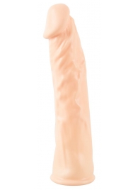 Телесная насадка-удлинитель Silicone Extension - 19 см. - Orion - в Твери купить с доставкой