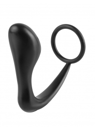 Эрекционное кольцо с анальной пробкой Ass-Gasm Cockring Plug - Pipedream - в Твери купить с доставкой