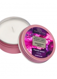 Массажная свеча  Райская вишня - БиоМед - купить с доставкой в Твери