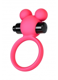 Розовое виброкольцо на пенис A-Toys - A-toys - в Твери купить с доставкой
