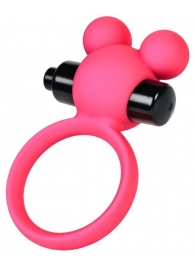 Розовое виброкольцо на пенис A-Toys - A-toys - в Твери купить с доставкой