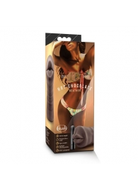 Коричневый мастурбатор-ротик Heather - Blush Novelties - в Твери купить с доставкой