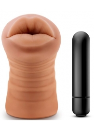 Кофейный мастурбатор-ротик Isabella - Blush Novelties - в Твери купить с доставкой