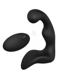 Черный вибромассажер простаты REMOTE BOOTY PLEASER - Dream Toys - в Твери купить с доставкой
