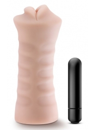 Телесный мастурбатор-ротик Angie - Blush Novelties - в Твери купить с доставкой