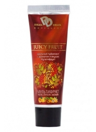 Интимный съедобный лубрикант JUICY FRUIT с ароматом фруктов - 30 мл. - БиоМед - купить с доставкой в Твери
