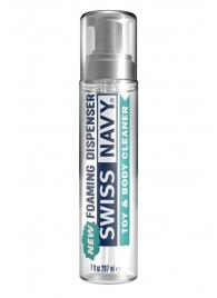 Очищающая пенка для игрушек и тела Swiss Navy Toy   Body Cleaner Foamer - 207 мл. - Swiss navy - купить с доставкой в Твери