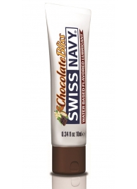 Лубрикант с ароматом шоколада Swiss Navy Chocolate Bliss Lube - 10 мл. - Swiss navy - купить с доставкой в Твери